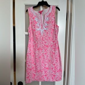 Lilly Pulitzer shift stretchy dress. Pink